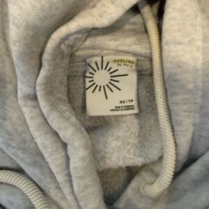 Aerie Light Gray Hoodie
